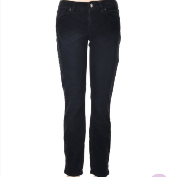 J. Crew Denim - J Crew Skinny Fit Stretch Corduroy Pants in Black